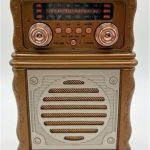 Everton Rt-381  Bluetooth Fm-Usb-Tf-Aux Şarjlı Nostaljik Radyo