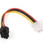 Dark"DK-CB-P103"  Molex 4Pin-6Pin PCI-EX Dönüştürücü Güç Kablosu