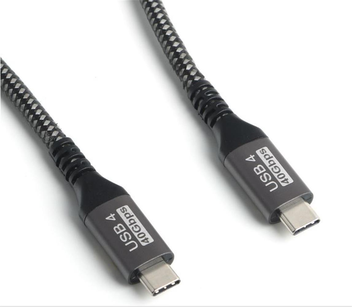 119841-1 Dark "dk-cb-usb4c2c100"type-c Usb 4.0 Thunderbolt 3 Destekli - 1 Metre - Görsel 1