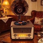 Everton Rt-608  Bluetooth Fm-Usb-Tf-Aux  Şarjlı Nostaljik Radyo