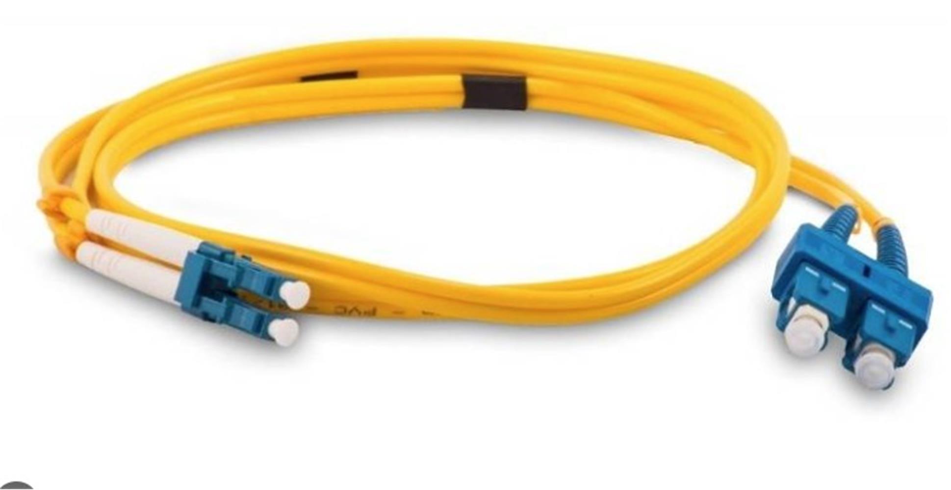 119954-1 TELDATA TLD-LC123 LC-UPC-LC-UPC SM DX 3 METRE FIBER OPTIK PATCHCORD - Görsel 1