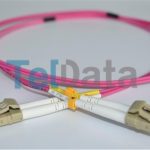 TELDATA TLD-LCLCOM41 LC-UPC-LC-UPC MM DX OM4 1 METRE FIBER OPTIK PATCHCORD