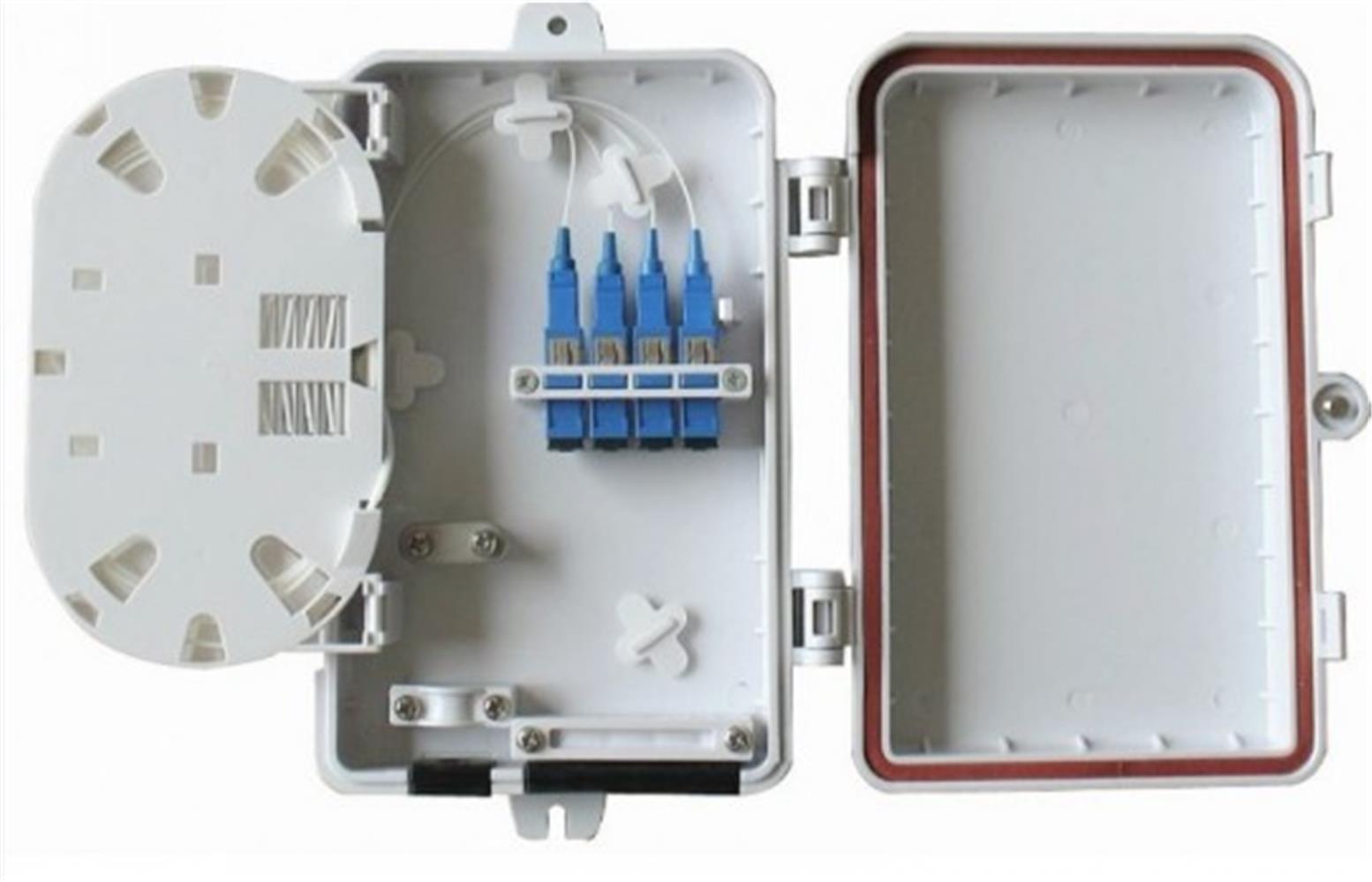 119980-1 TELDATA TLD-FTTHIP65 FIBER OPTIK TERMINASYON KUTUSU 4 PORT-SX-IP65 - Görsel 1