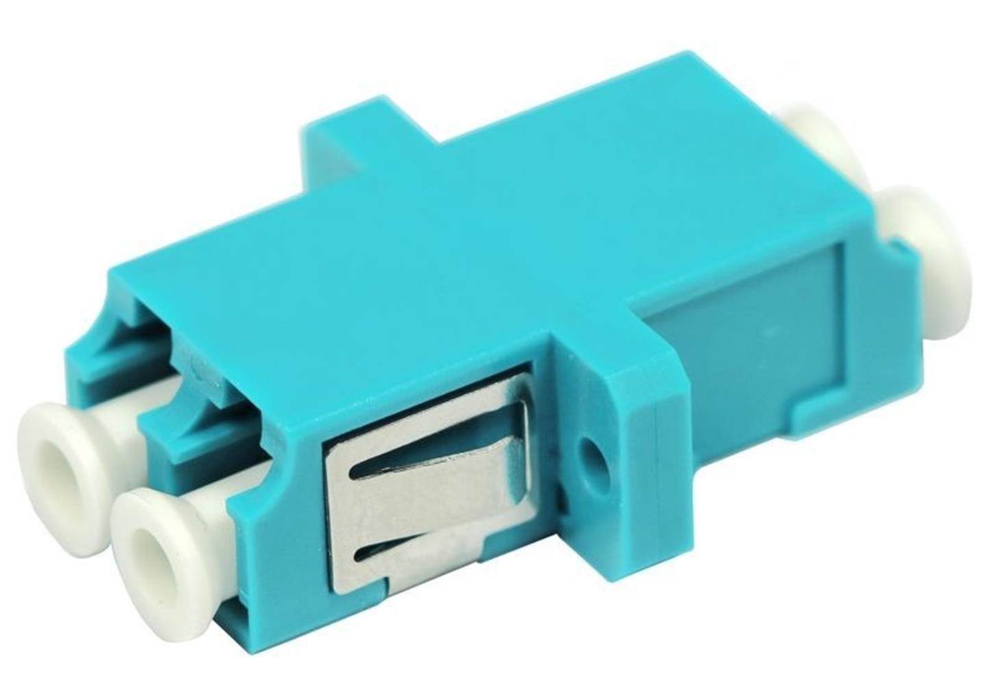 119989-1 TELDATA TLD-MADP45 FIBER OPTIK LC-OM3 MM DUBLEX ADAPTÖR(20Lİ) - Görsel 1