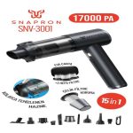 Snapron SNV-3001 17000PA 2000Mah 15in1 Güçlü Vakum Ve Üflemeli Şarjlı Katlanabilir Araç Süpürgesi