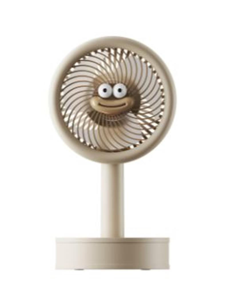 120098-1 Asonic Afn27 Kahve 500mah 3 Hız Kademeli Mini Masaüstü Usb Fan - Görsel 1