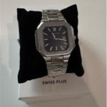 Swiss Plus Man Watch Premium Seri Model-5 RS23146 Blue-Silver(Kol Saati)