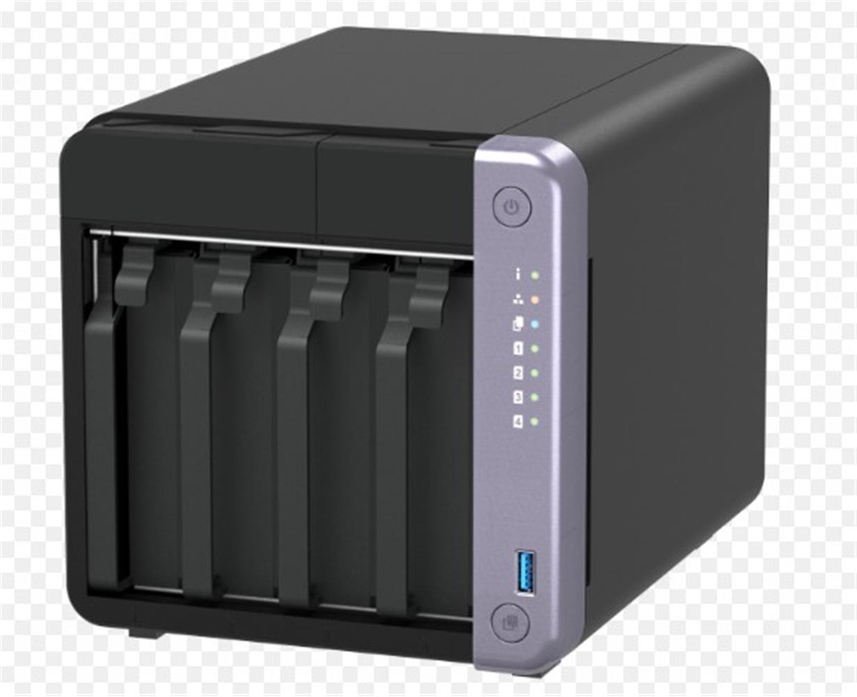 120246-1 Qnap Ts-432x-4gb Ram 4 Hdd Yuvalıtower Nas Depolama Ünitesi - Görsel 1