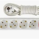 Almera 6lı 3mt Anahtarlı Topraklı Priz