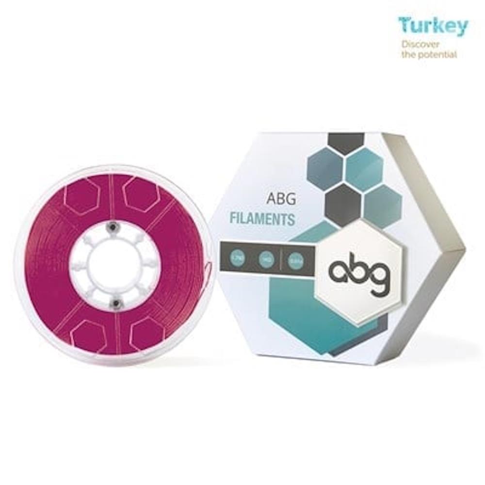 120362-1 Abg Pla Eflatun Filament 1.75mm 1kg - Görsel 1