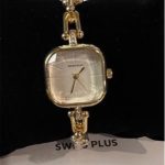 Swiss Plus Woman Watch Model-7 ST0227KBL Gold(Kol Saati)