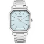 Swiss Plus Man Watch Basic Seri Model-11 ST3507AGS Max Plus Light Blue-Silver(Kol Saati)