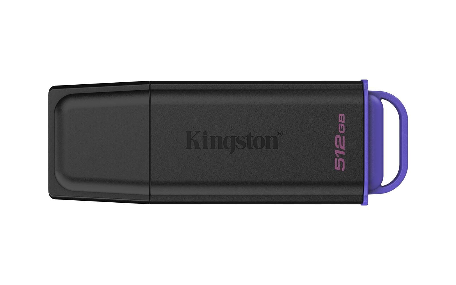 120543 Kingston Dtxg2-512gb 512gb Portable Usb 3.2 Gen 1 Datatraveler Exodia Black-purple Flash Bellek - Görsel 1