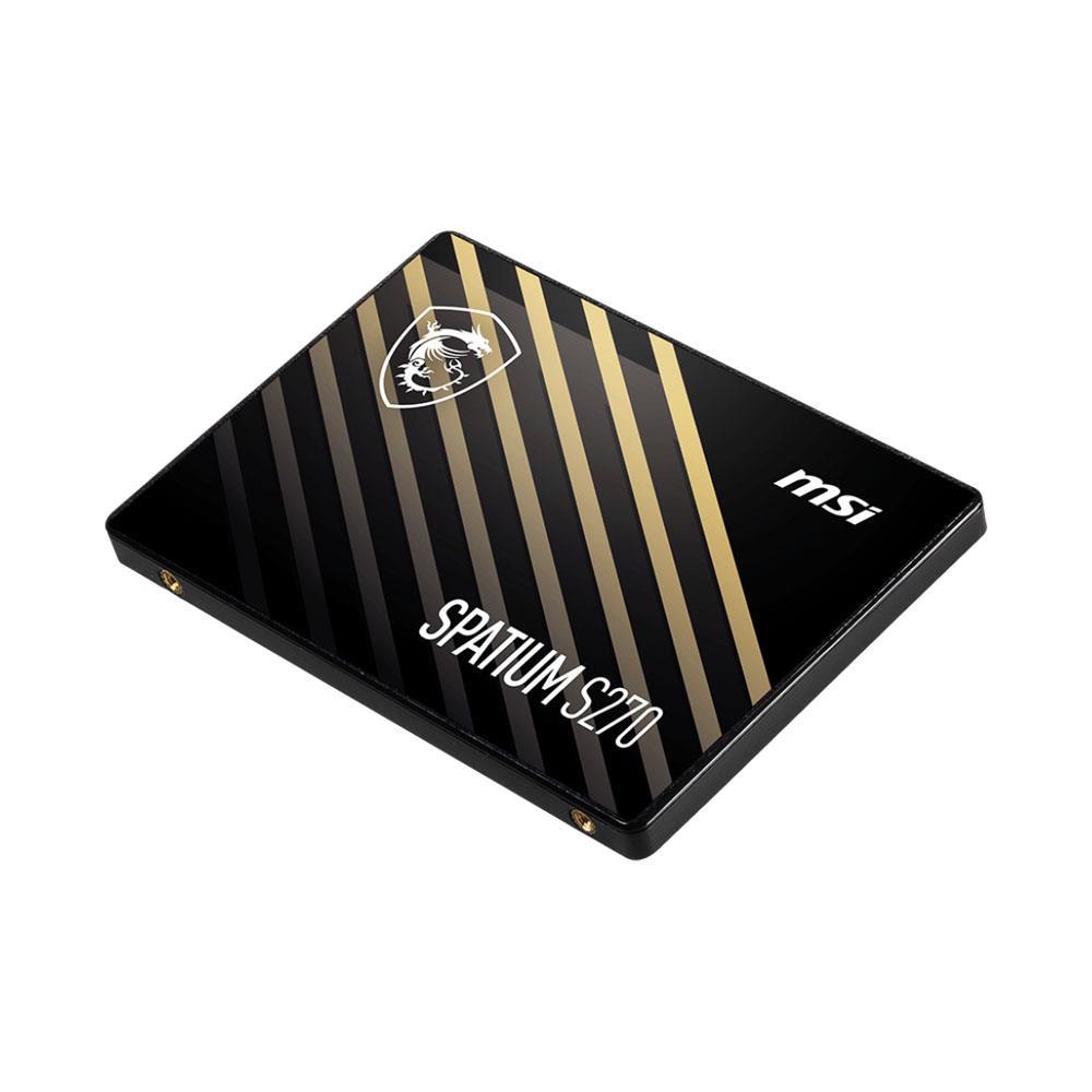 120580-1 Msi 960GB Spatium S270 SATA 3.0 (500MB Okuma - 450MB Yazma) Ssd Disk - Görsel 1