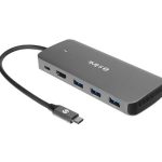 S-link SWV-USBC036 6 in 1 Gri Metal Type-C to HDMI Depolama Fonskiyonlu 6 in 1 USB-C Hub