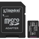 Kingston SDCIT2-64GB 64GB microSDXC Industrial C10 A1 pSLC Card + SD Adapter Hafıza Kartı