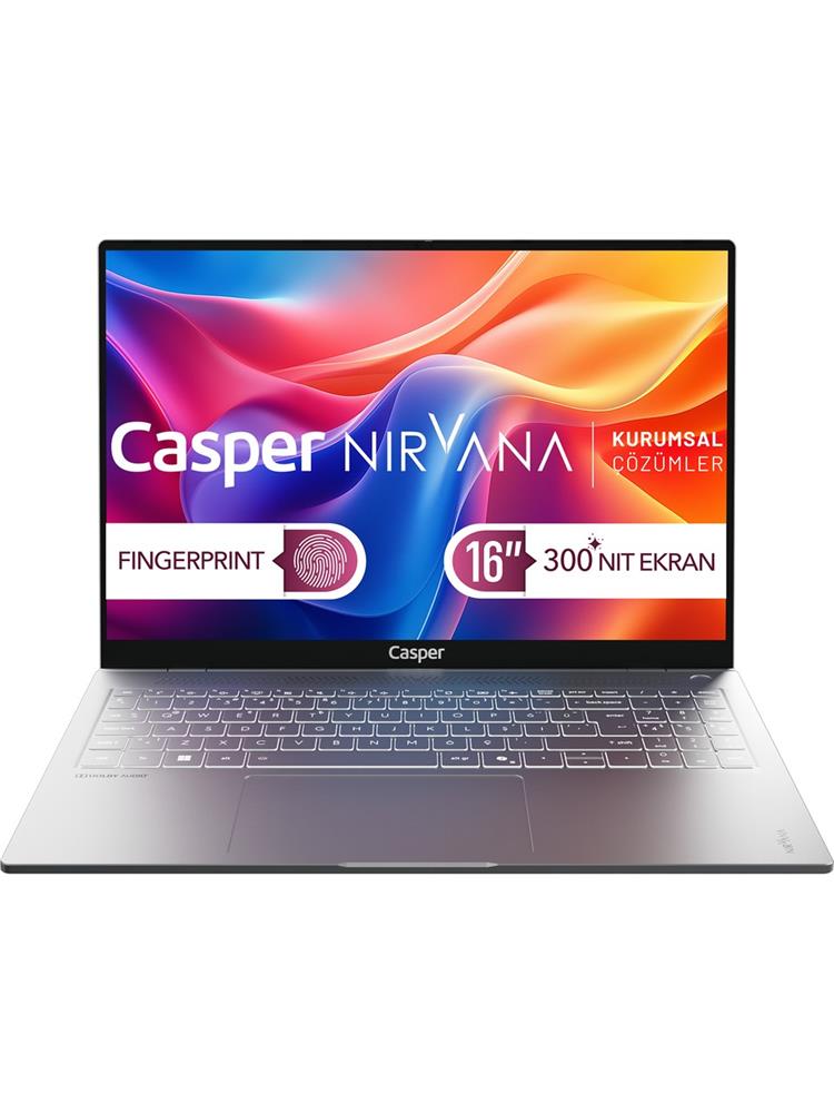 120983-1 Casper Nirvana S200 300NIT S200.1362-BQ00X-G-F i7-13620H 16GB 1TB SSD 16" FreeDOS Notebook - Görsel 1