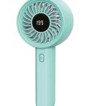 Feny FN-F45 Yeşil Kademeli Ultra Sessiz Led Göstergeli Şarjlı 1800Mah Turbo Mini El Fanı
