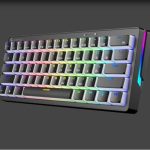 Gameagle GE2014 Poseıdon RGB Kablolu Us Layout Mekanik Siyah Oyuncu Klavyesi