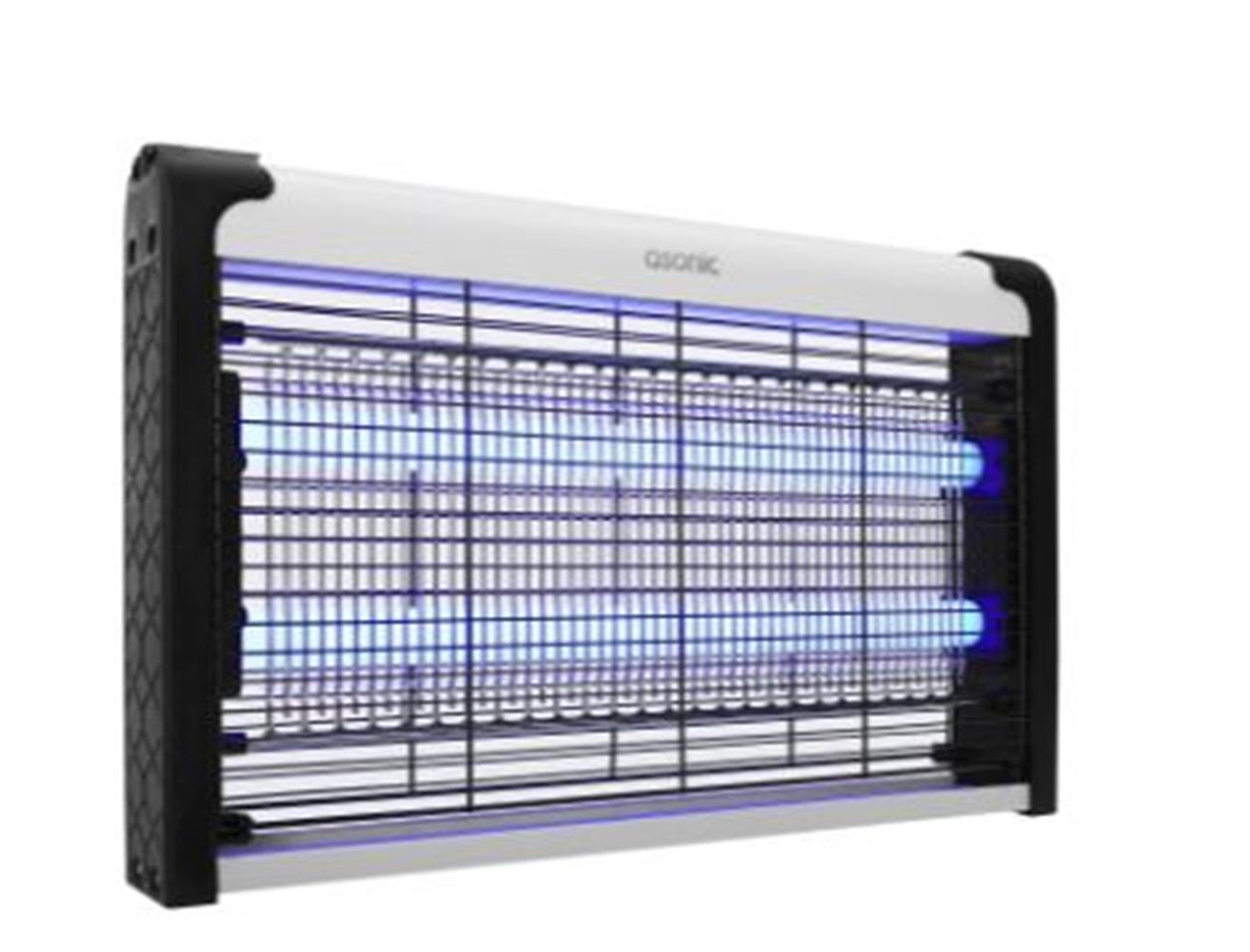 121103-1 Asonic S26 Çift Cam Led Zincir Askısılı Sanayı Tipi Sinek Öldürücü Xl Boy 20w+ 2000v - Görsel 1