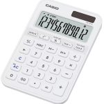 Casio MS-20YC-WE 12 Hane Beyaz Masa Üstü Hesap Makinesi