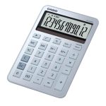 Casio MS-200DQ-BU 12 Hane Buz Mavisi Masa Üstü Hesap Makinesi