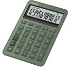 Casio MS-200DQ-GN 12 Hane Puslu Yeşil Üstü Hesap Makinesi