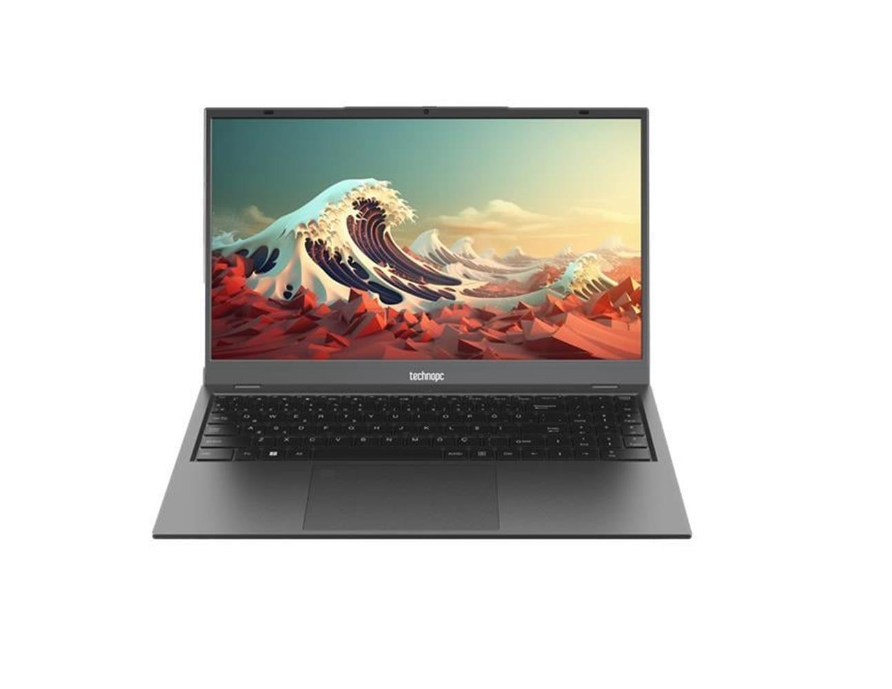 121306-1 Technopc Technobook Tb151 15.6 Fhd Ips İ5-13600h 32gb 512gb Rj45 Su Geçirmez Freedos Notebook - Görsel 1