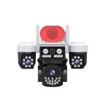Joysee W3 9Mp 3.6mm 2x2.8mm Üç Kamera 19IR+18Led Wifi PTZ Kamera