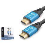 NODAR ND4056 HDMI 2.0 Kablo 4K 60 Hz OD 8.0 mm 25 m Siyah Mavi