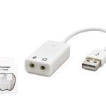 HADRON HDX5263 USB Harici Ses Kartı 7.1 Beyaz