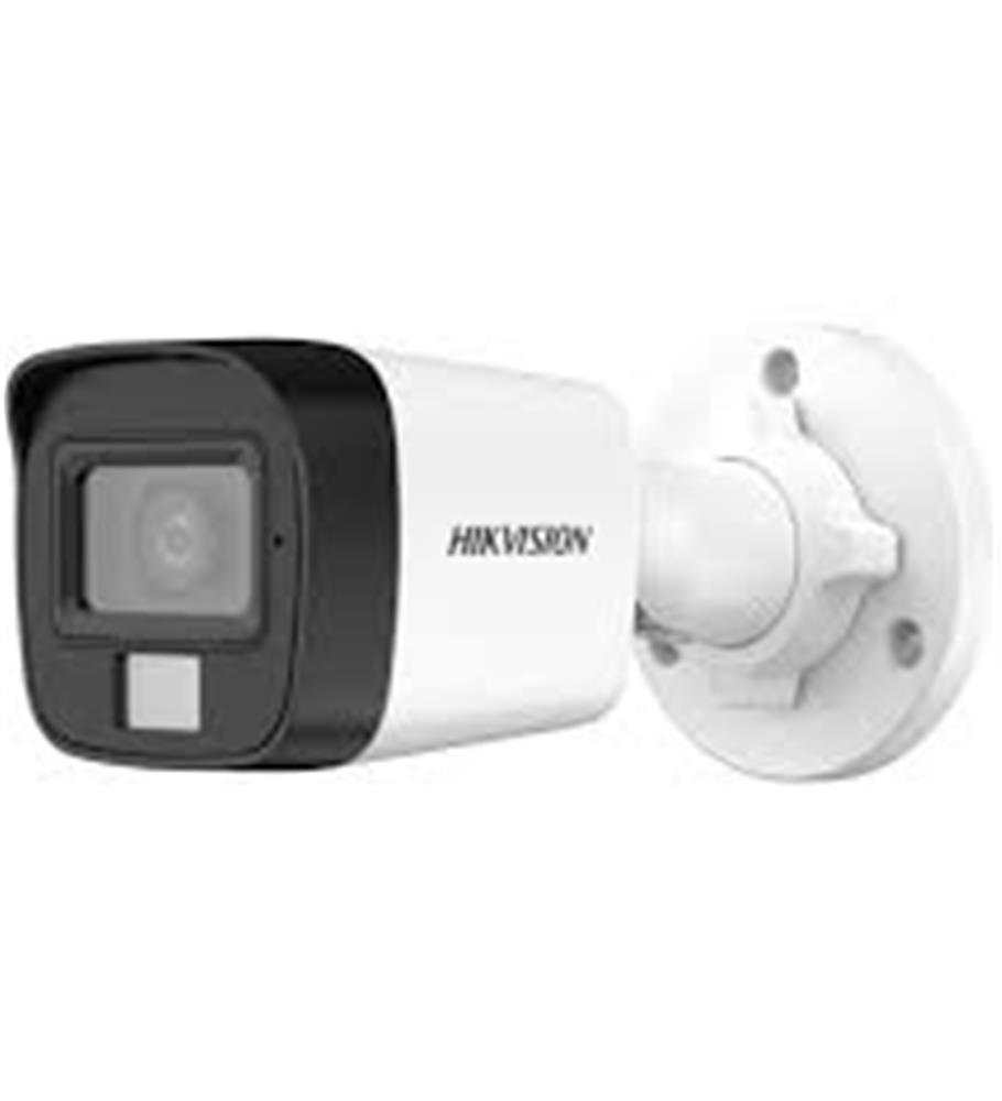 121804-1 Hikvision Ds-2ce16d0t-lpxts 2mp 2.8 Mm Sabit Lens Dual Light Bullet Kamera - Görsel 1