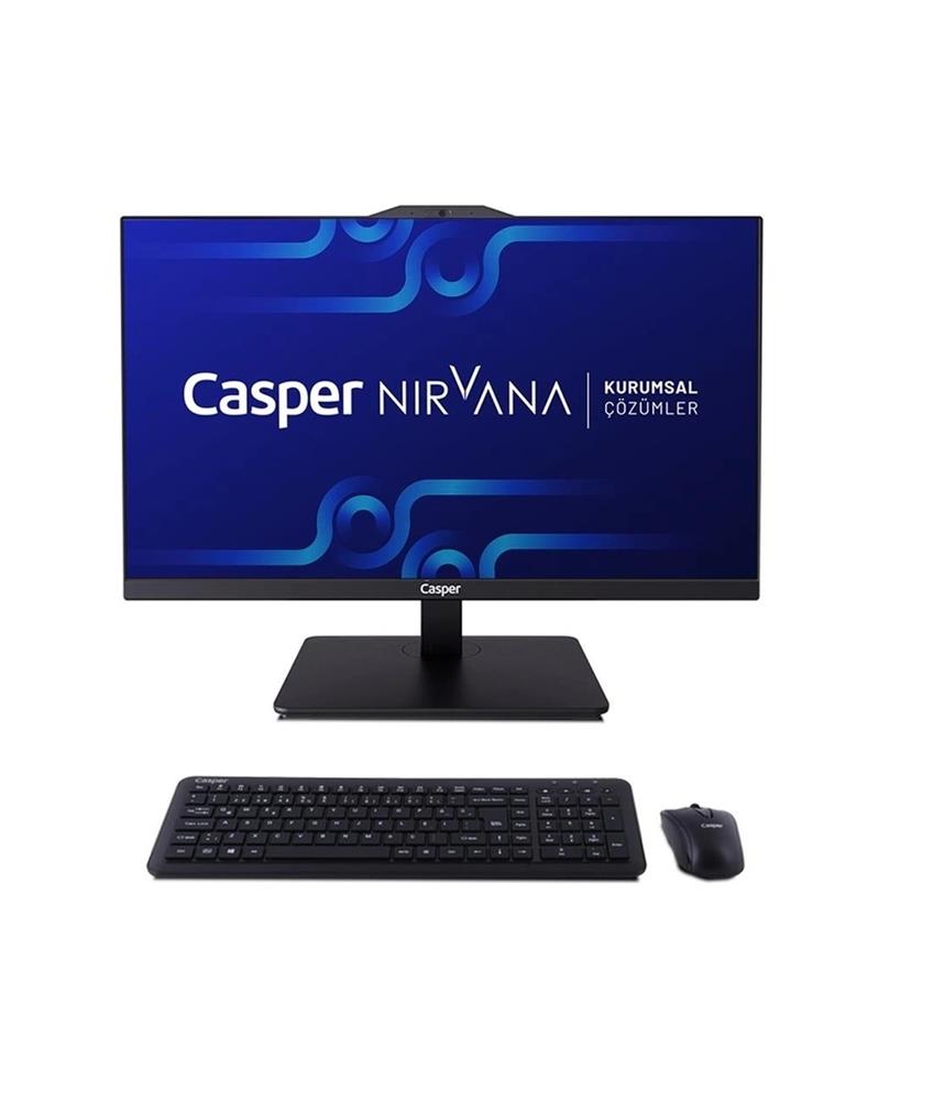 121962 Casper Nirvana A90.1362-be00a-v-s Siyah İ7 13620h 16gb Ram 500gb 23.8" W11 Home Pivot All In One - Görsel 1