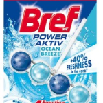 Bref Klozet Kokusu Power Aktıv Tekli 4 Top Okyanus 50g