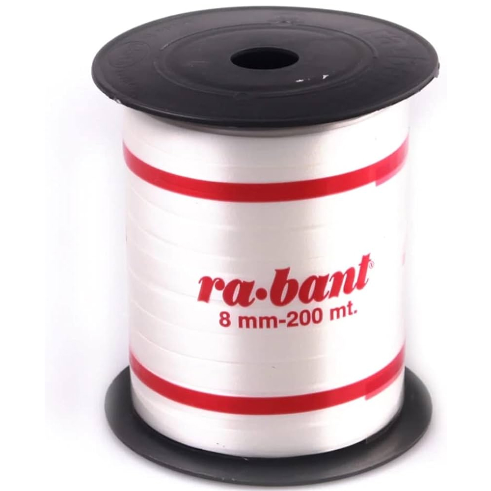 155269 Teksan Rabant (rafya) 8 Mm X 200 Mt Beyaz 101 - Görsel 1