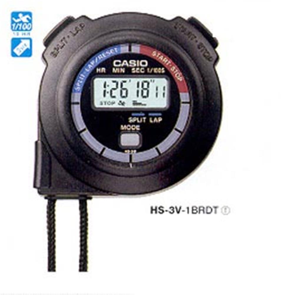 17369-1 Casio HS-3V-1RDT Kronometre - Görsel 1