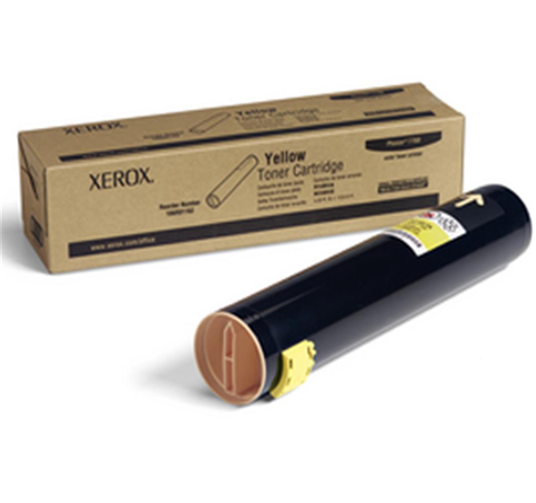 17477-1 Xerox 106r01162 Phaser 7760 Yellow Sarı Toner 25.000 Sayfa - Görsel 1