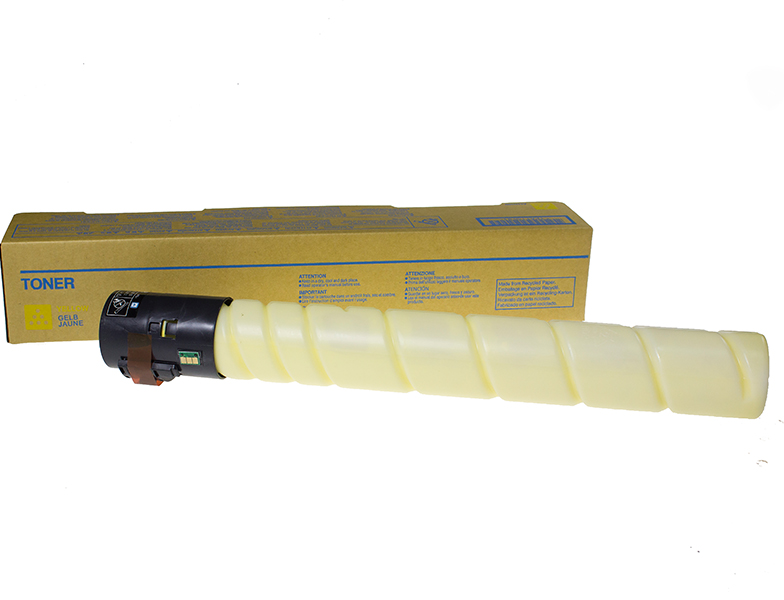 18681__27449 PRINTPEN KONICA MINOLTA TN-220Y,TN-321Y Yellow (450Gr) (25K) - Görsel 1