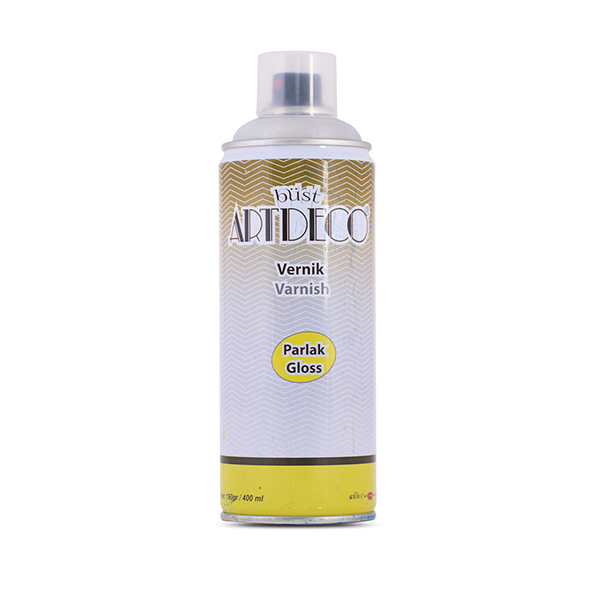 221534 Artdeco Sprey Boya Vernik Parlak 400 Ml Y-470-01 - Görsel 1
