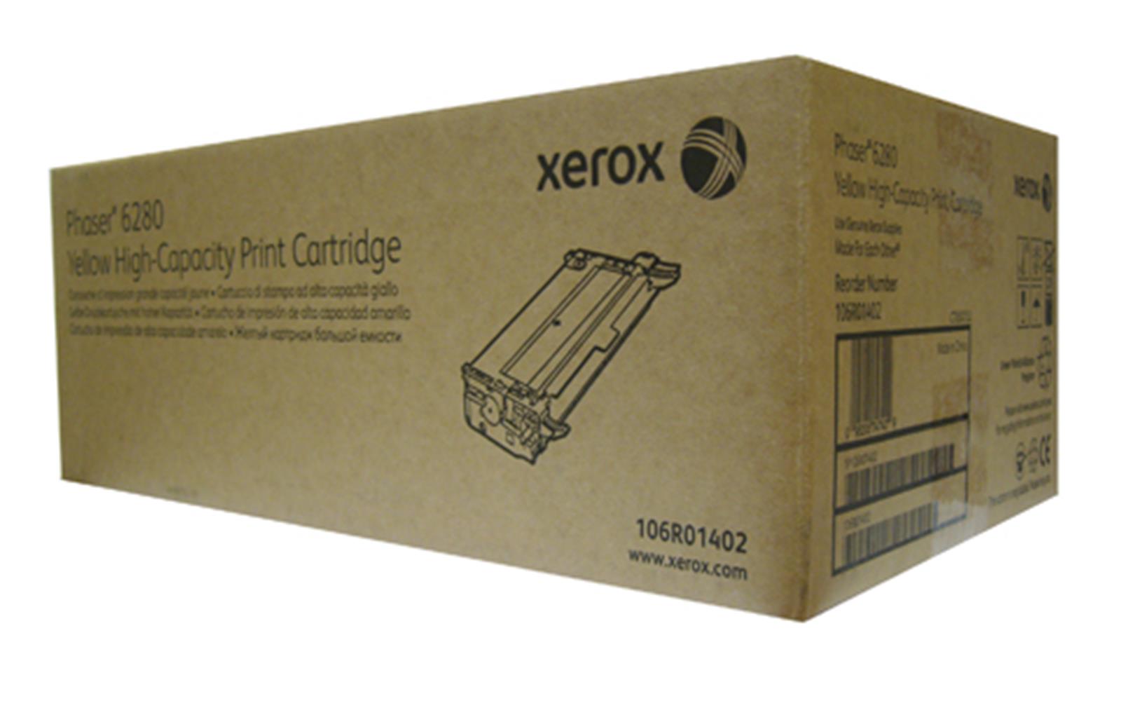 25011-1 Xerox 106r01402 Phaser 6280 Yüksek Kapasite Yellow Sarı Toner 5.900 Sayfa - Görsel 1