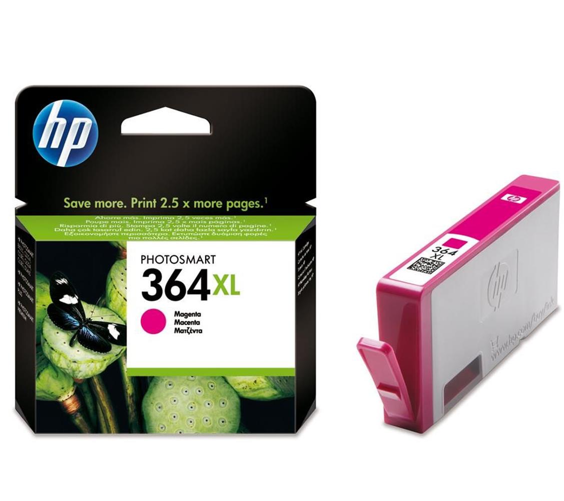 26543 Hp 364xl Magenta Kırmızı Yüksek Kapasite Kartuş Cb324ee - Görsel 1