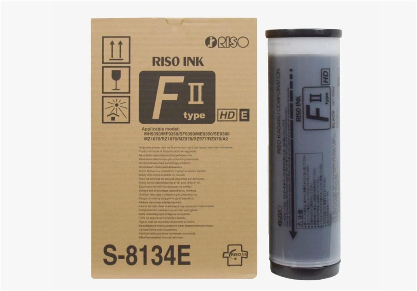 26671 Riso S-8134- 6870 -7124 RZ 970-6870 SF-9390 Orjinal Mürekkep E type HD Z type - Görsel 1