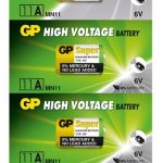 GP GP11A-C5 11A 6V Yüksek Voltaj Spesifik Pil 5'li Paket