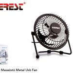 Everest EFN-482 Metal Usb Vantilatör