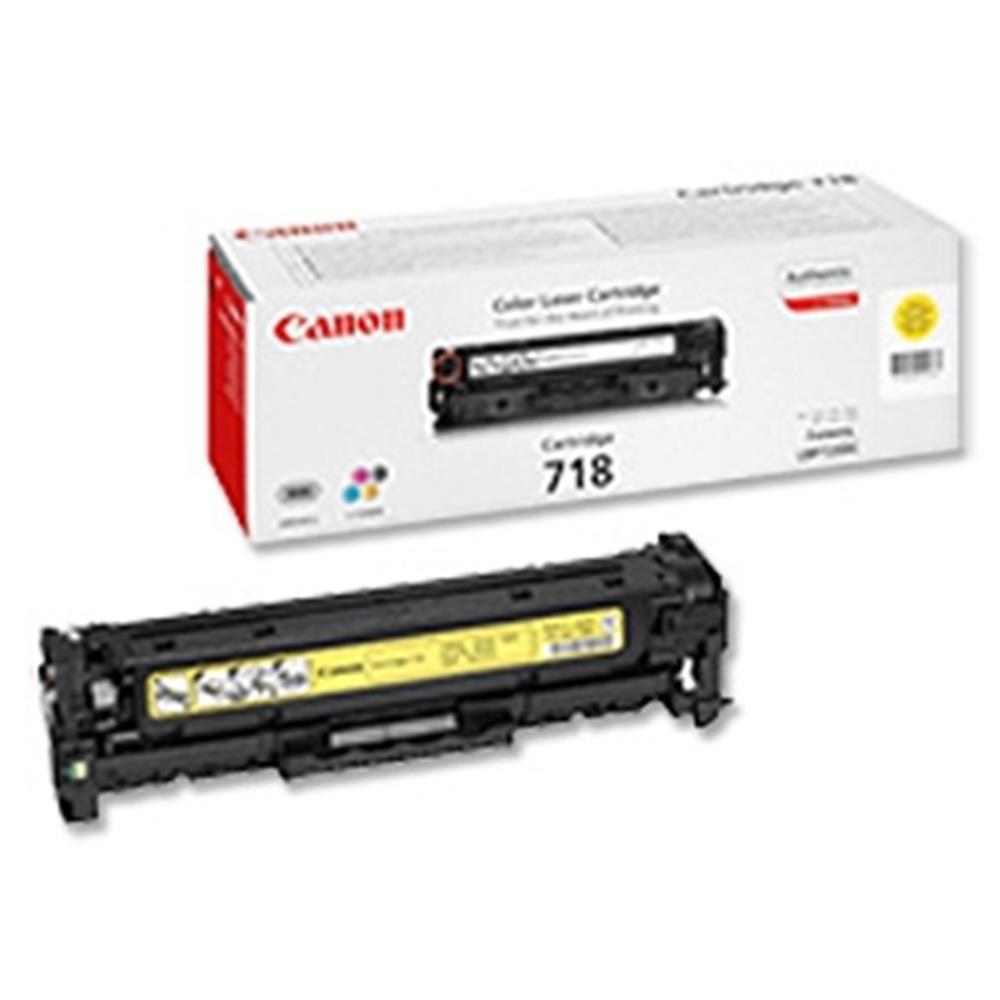 32946-1 Canon Crg-718y Yellow Sarı Toner Mf728-729 Mfc8350-8580 Lbp7210 - Görsel 1