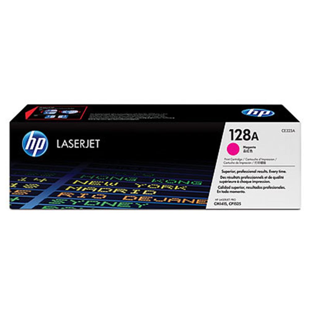 35106-1 Hp 128a Magenta Kırmızı 1.300 Sayfa Toner Ce323a - Görsel 1