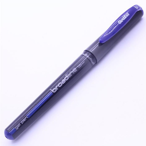 358353 Scrikss Roller Kalem Broadline Jel 1.0 Mm Mavi - Görsel 1