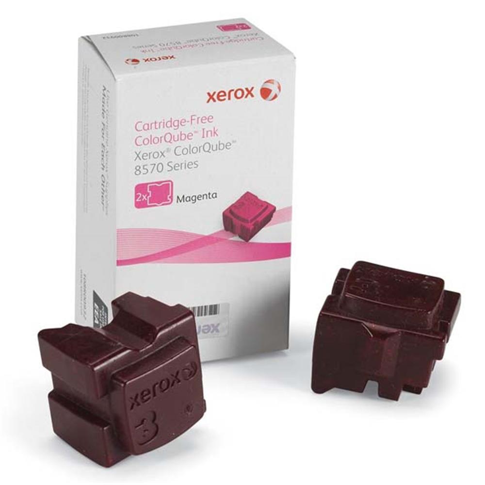 39064-1 Xerox 108r00937 Phaser 8570-8580 Solidınk Magenta Kırmızı 2 Stick - Görsel 1