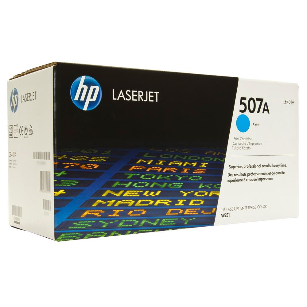 41047-1 Hp 507a Cyan Mavi 6.000 Sayfa Toner Ce401a - Görsel 1