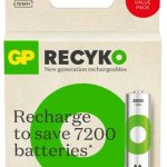 GP AA 2600 mAh Şarjlı Kalem Pil 4+2'li Paket GP270AAHCE4-2